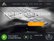 Tablet Screenshot of digitalvertex.com